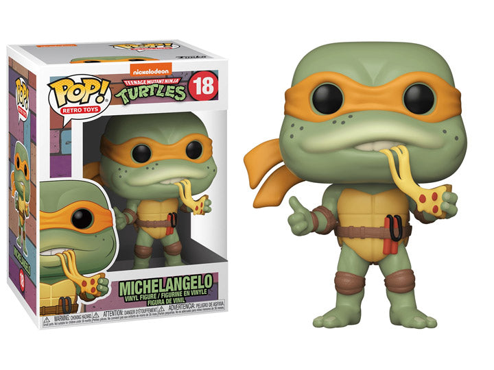 Michelangelo #18 Funko Pop Retro Toys Teenage Mutant Ninja Turtles Vin –  Goodfind Toys