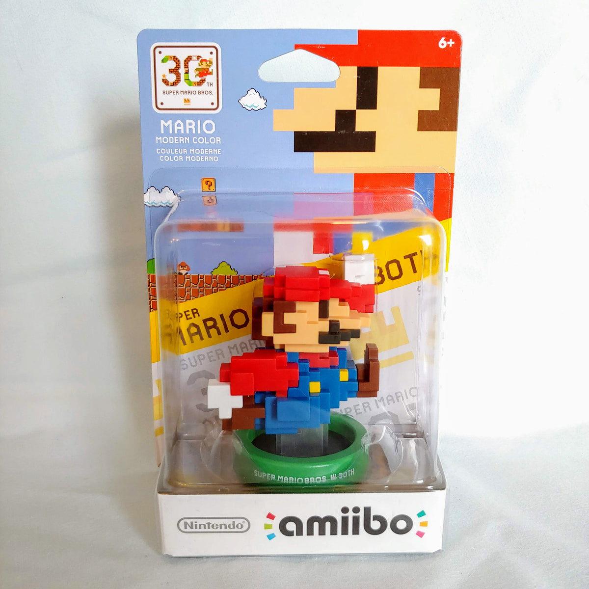 Mario Modern Color Amiibo 30th Anniversary Super Mario Bros Nintendo U ...