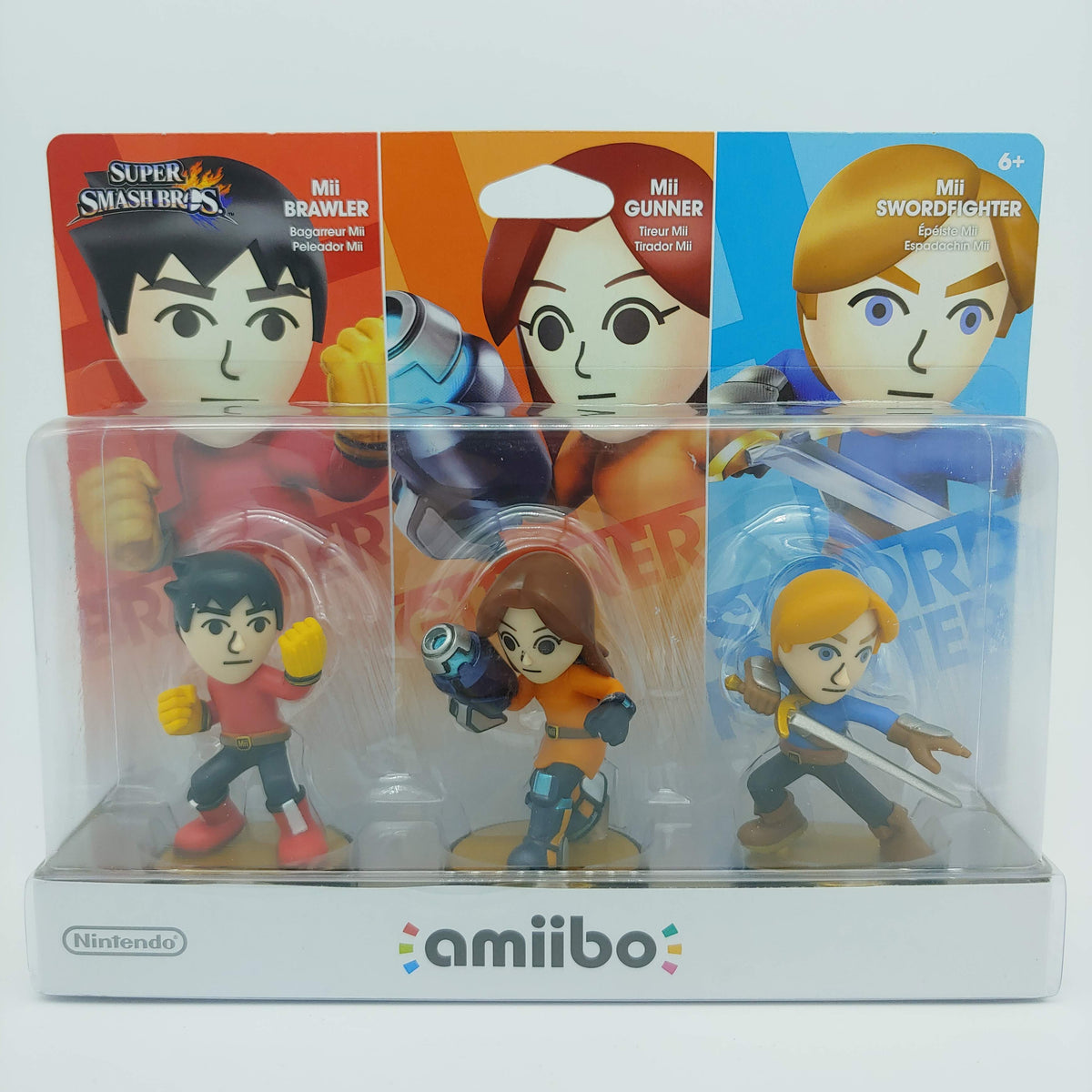 Mii Fighter 3 Amiibo Set for Nintendo Switch selling (NEW)