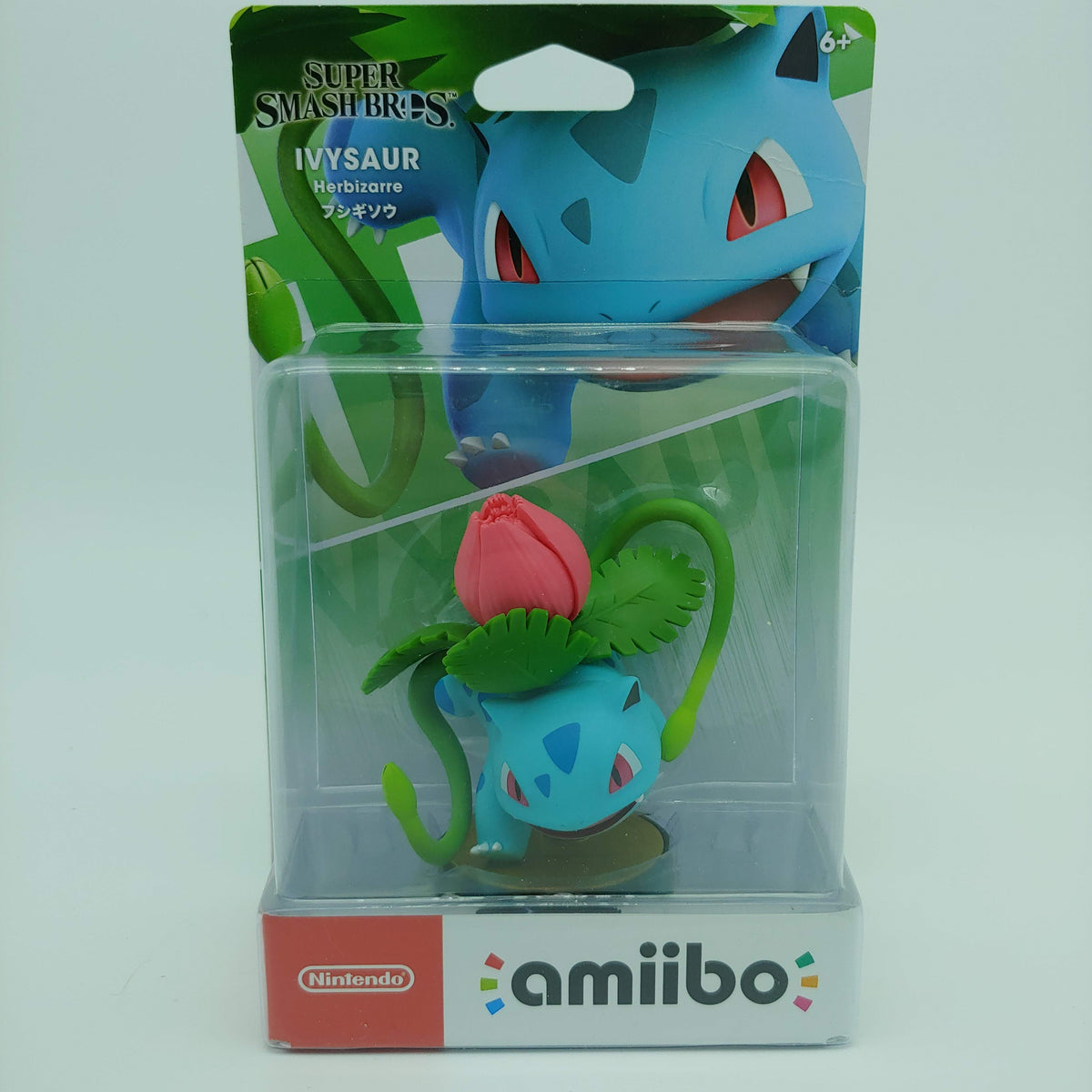 Ivysaur Pokemon Amiibo Nintendo Super Smash Figure Region