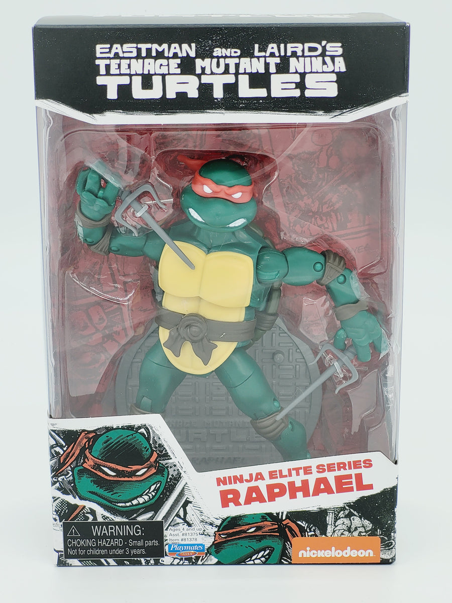 Vintage Teenage Mutant Ninja Turtles Plush Raphael 9 by Playmates 1989  Turtle Power Dude Cowabunga Small 