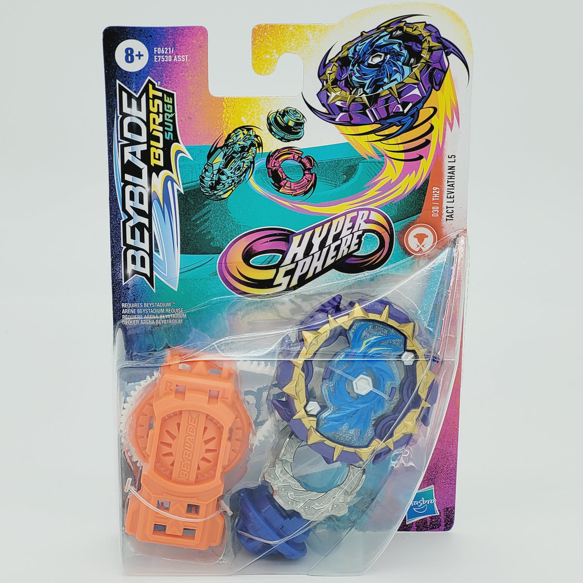 Beyblade Burst Surge F0621 - Tact Leviathan L5 + Lanceur - Neuf Sous Blister