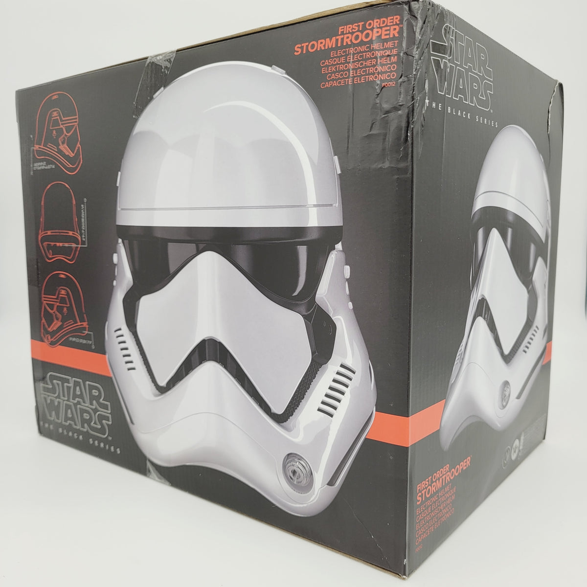 Star Wars Black Series First Order Stormtrooper Electronic Helmet Prop  Replica - DAMAGED BOX