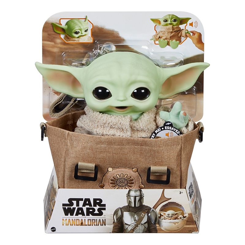 Star Wars The Mandalorian, The Child Talking Plush Toy - Greenpoint Toys