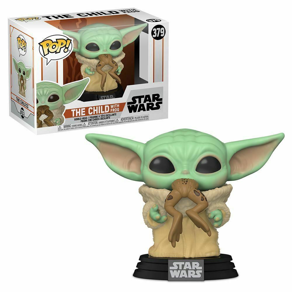 Funko Pop Star Wars : Mandalorian : The Child with Frog #379 Vinyl