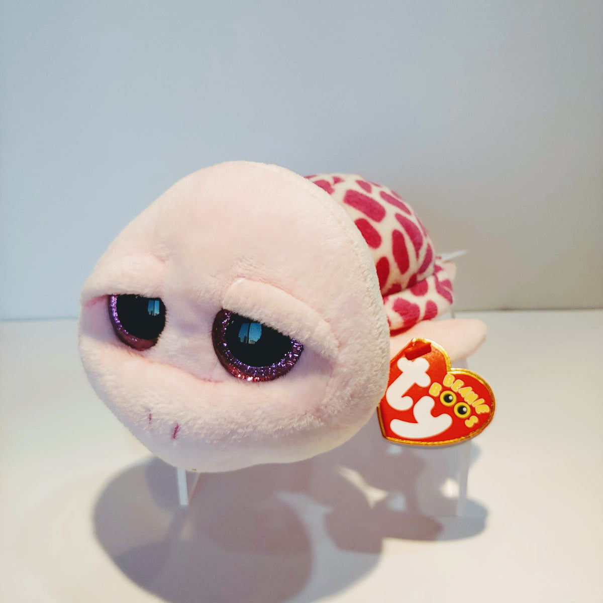 Shellby the Pink Turtle - Ty Beanie Boo - Style 36110 - Regular 6” 15c ...