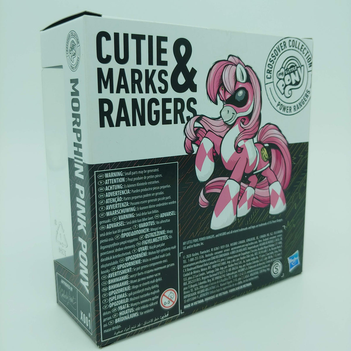 Collectible Pony Toy My Little Pony X Power Rangers Morphin Pink Pony ...