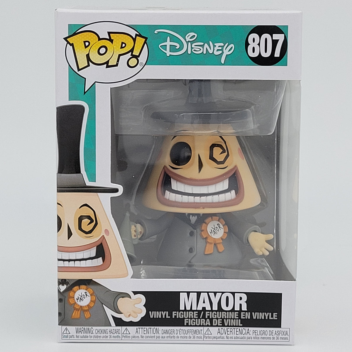 Mayor #807 FUNKO POP DISNEY The Nightmare Before Christmas NBX Vinyl F ...