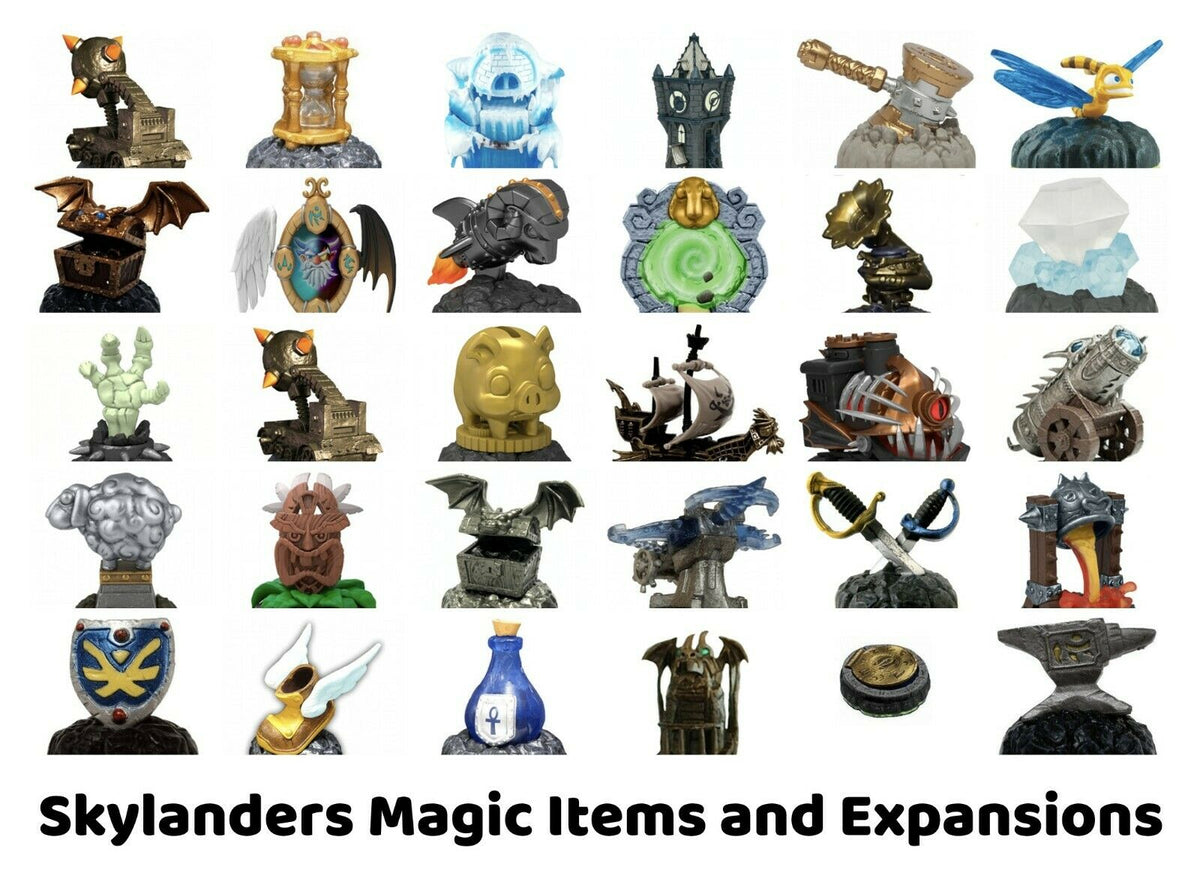 Sylanders Magic SKYLANDERS MAGIC & EXPANSION ITEMS Trap Team SWAP Force Giants Spyros ...