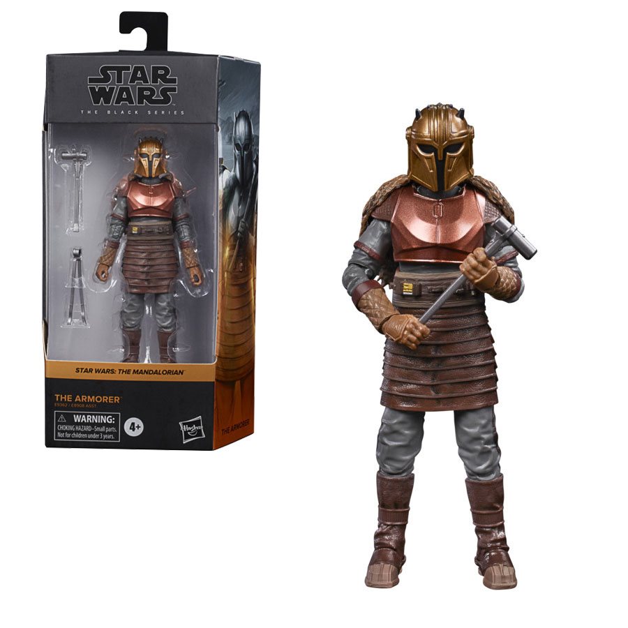 Star Wars Black Series THE ARMORER 04 Mandalorian 6 inch Action Figure NEW